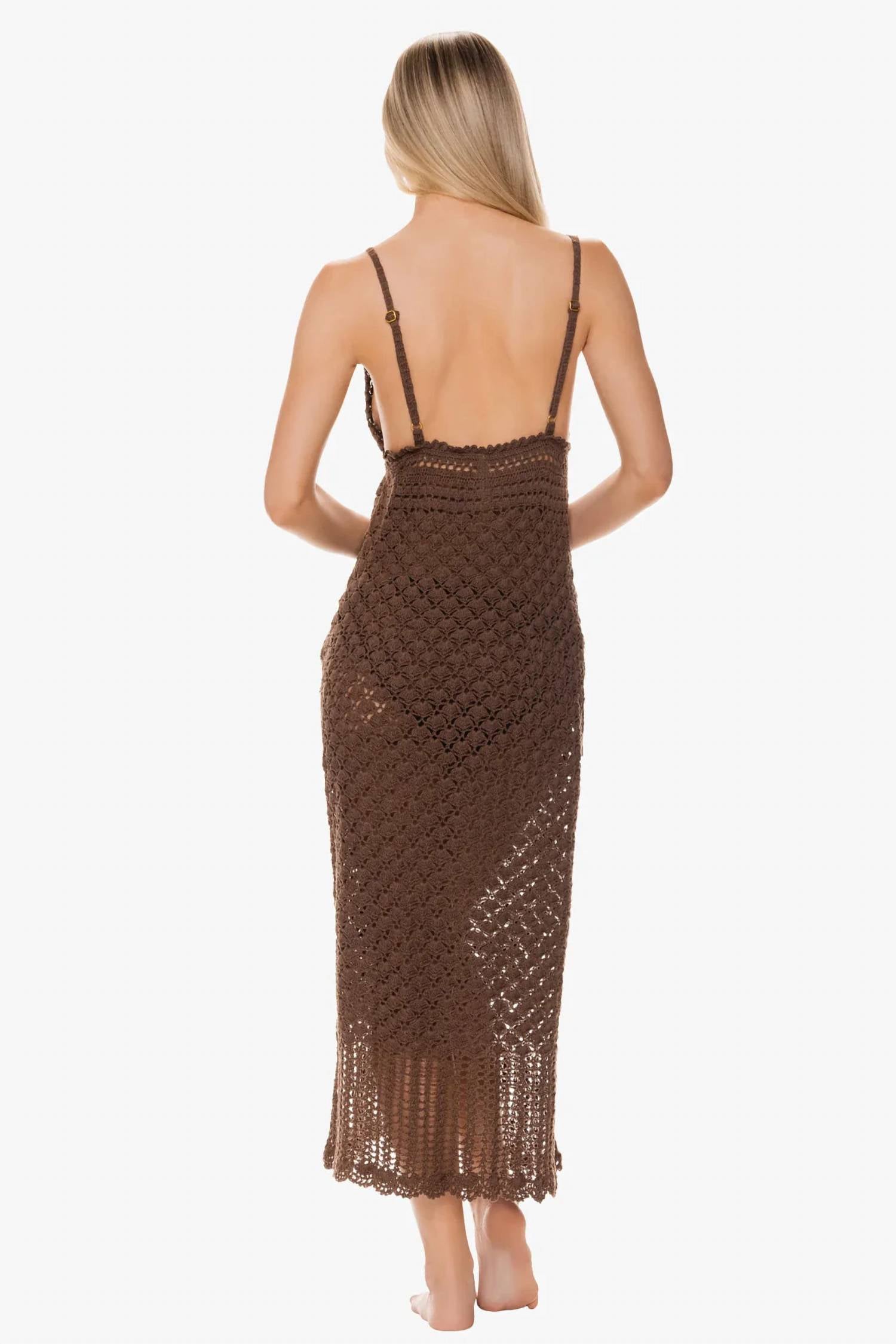 Helen Jon - Claudia Crochet Midi Dress