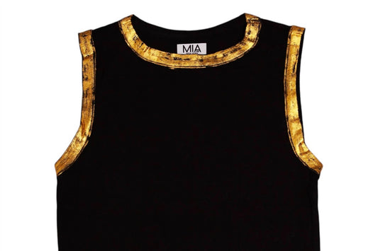 Mia - Girls' Foil Tank Top