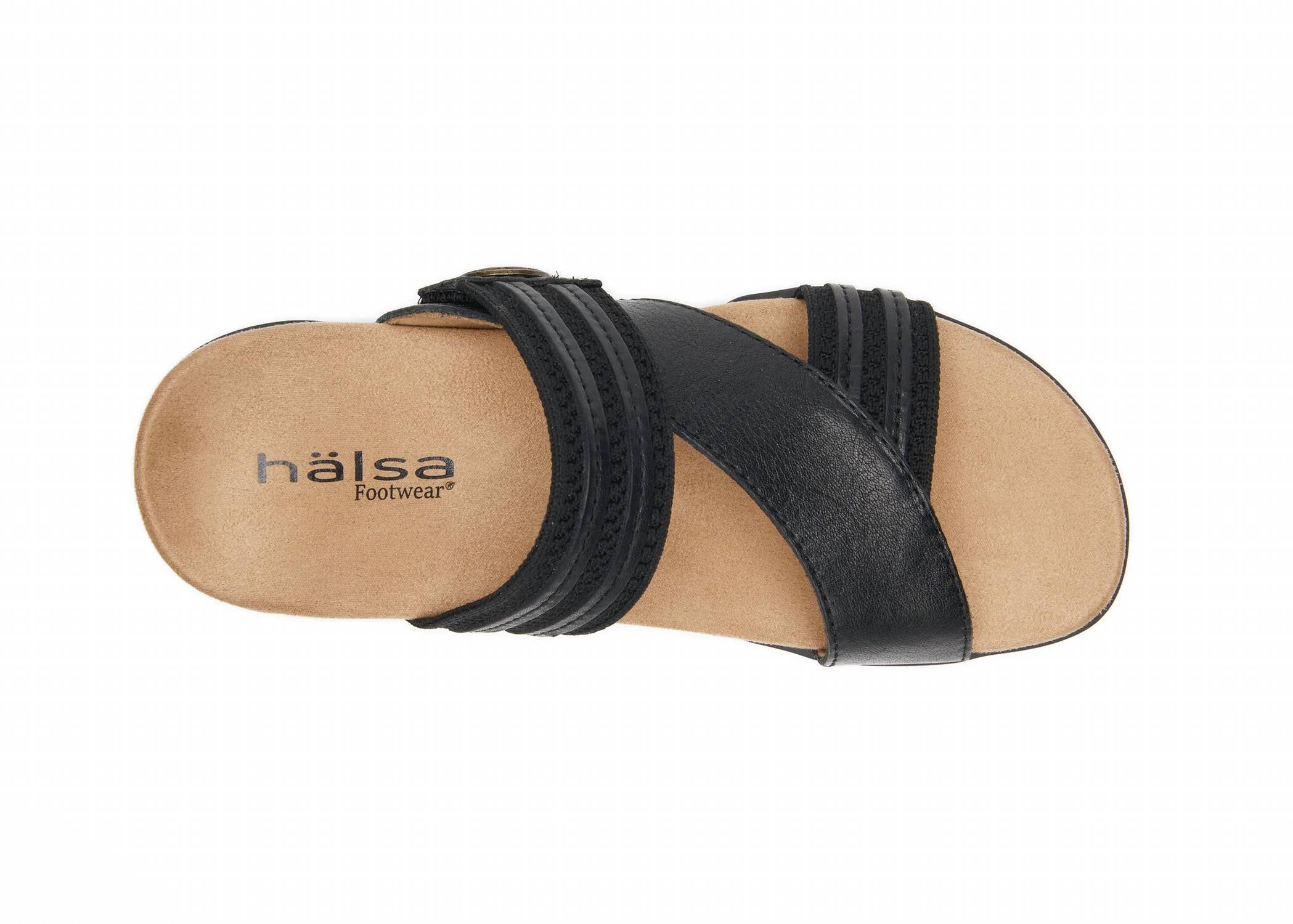 Halsa Footwear Women's Desiree Sandal in black - women's sandal - view 4