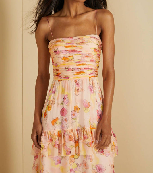 Amur - Mallory Tiered Gown