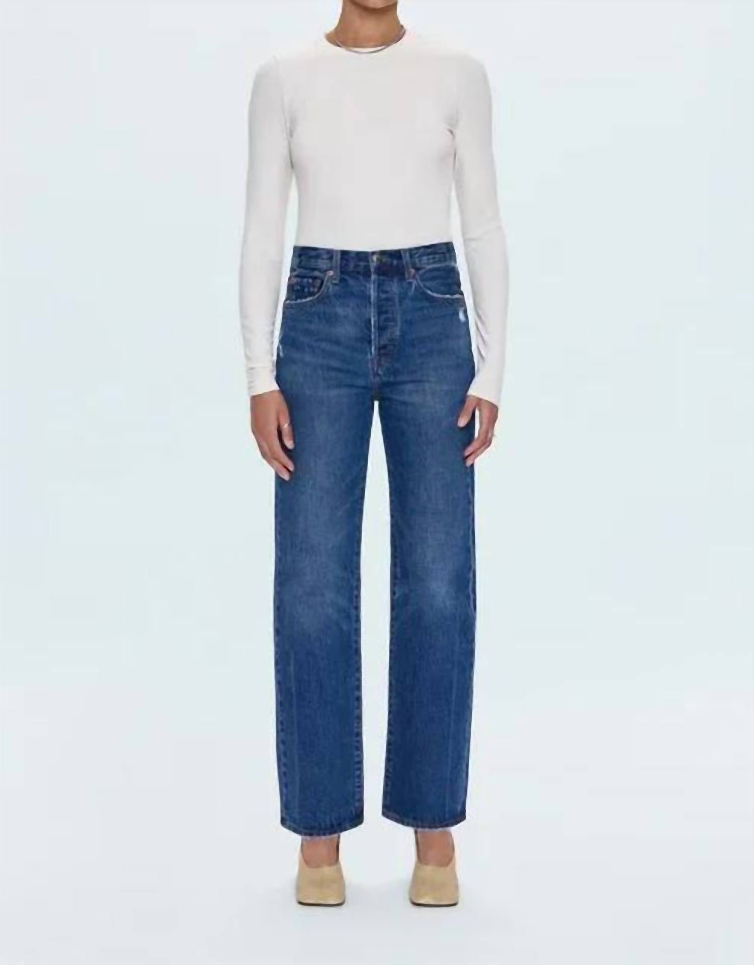Pistola - Cassie Super High Rise Straight Jeans