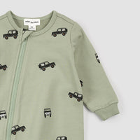 Miles Baby - Boy's All Terrain Long Sleeve Zip Coverall
