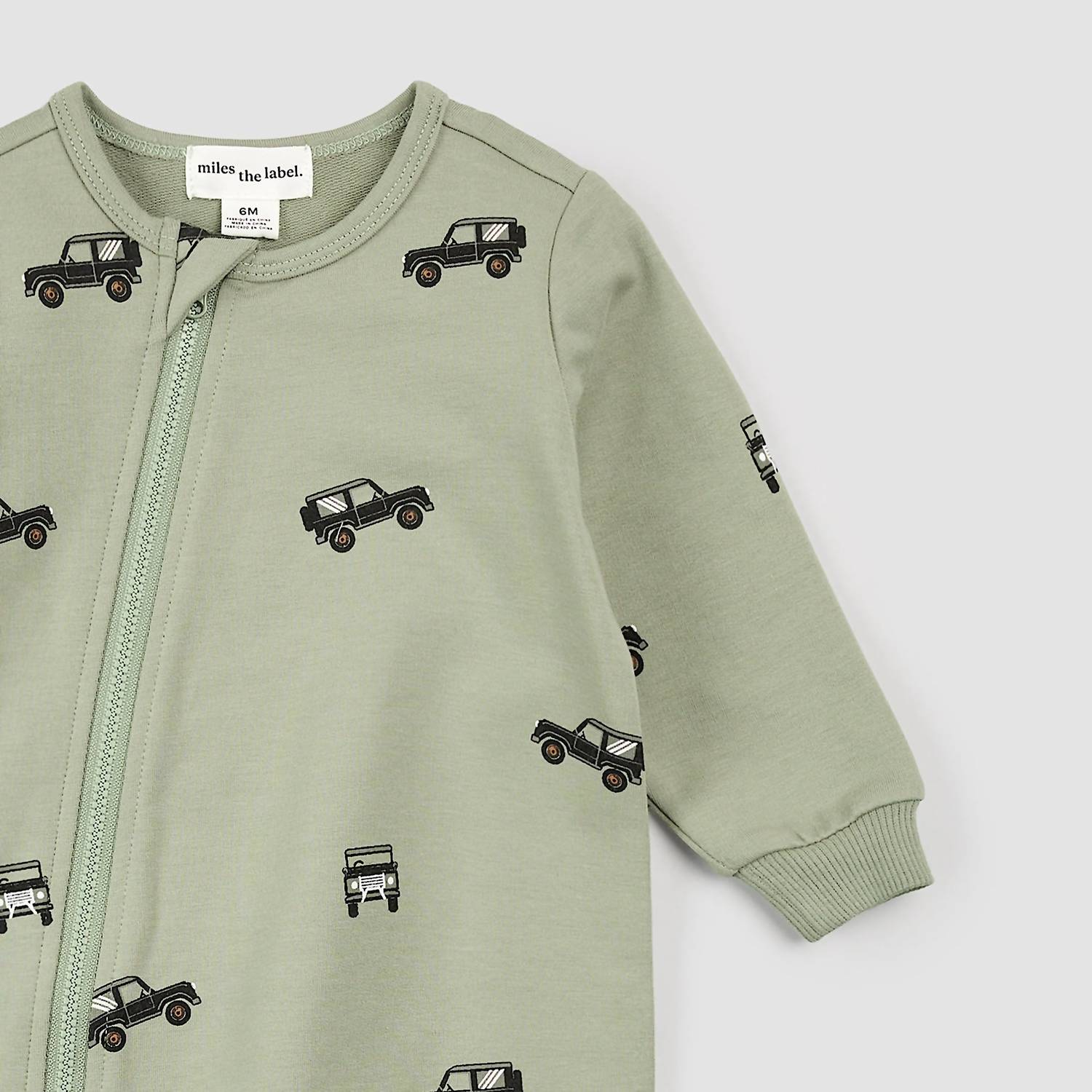 Miles Baby - Boy's All Terrain Long Sleeve Zip Coverall