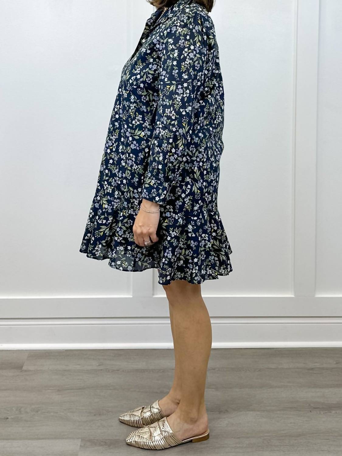 Duffield Lane - Iris Long-sleeve Shirt Dress