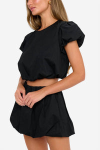 Show Me Your Mumu Highland Poplin Set in black - women's sleepwear - alternate view