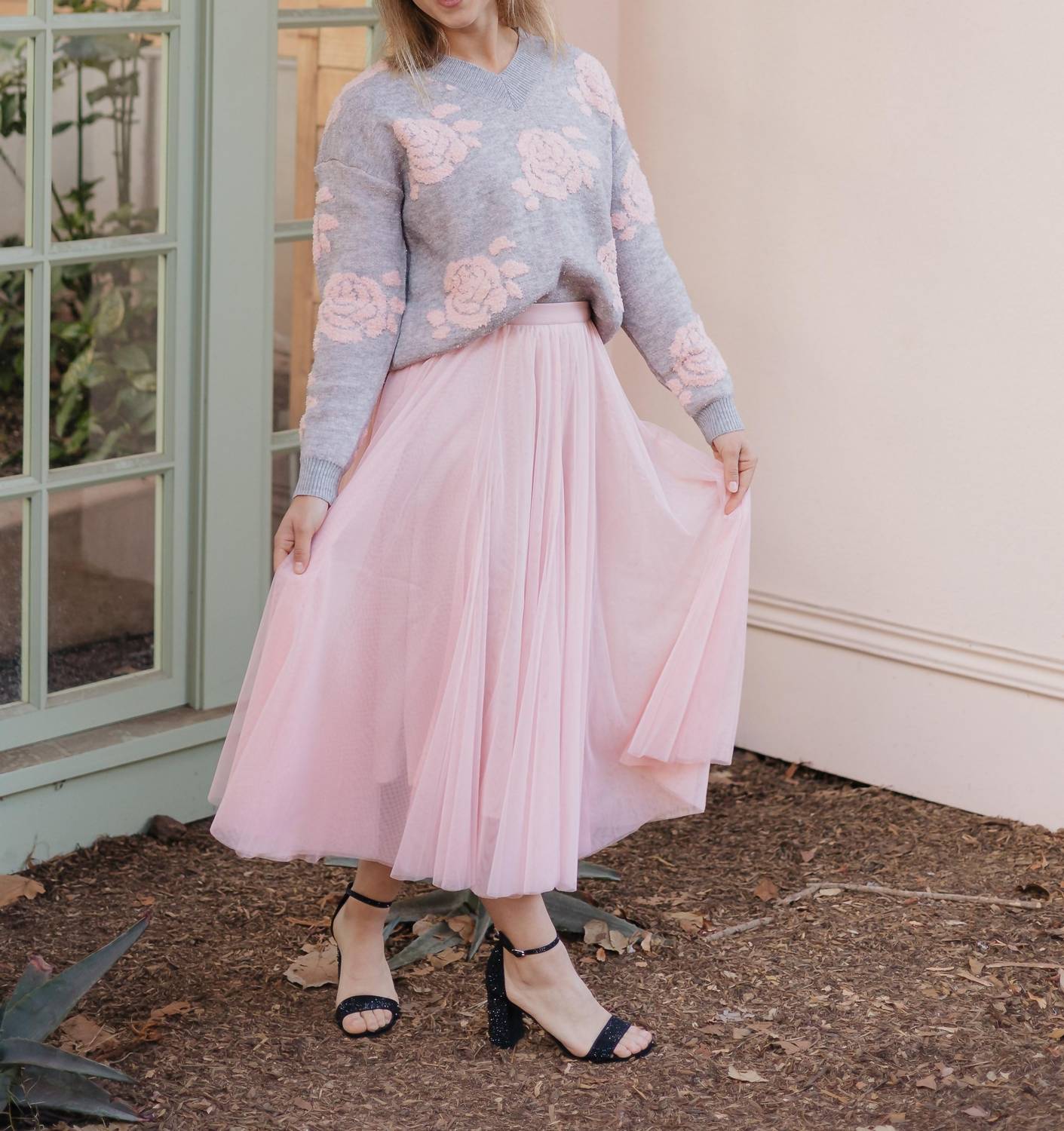 Miss Sparkling - Kelly V Neck Sweater