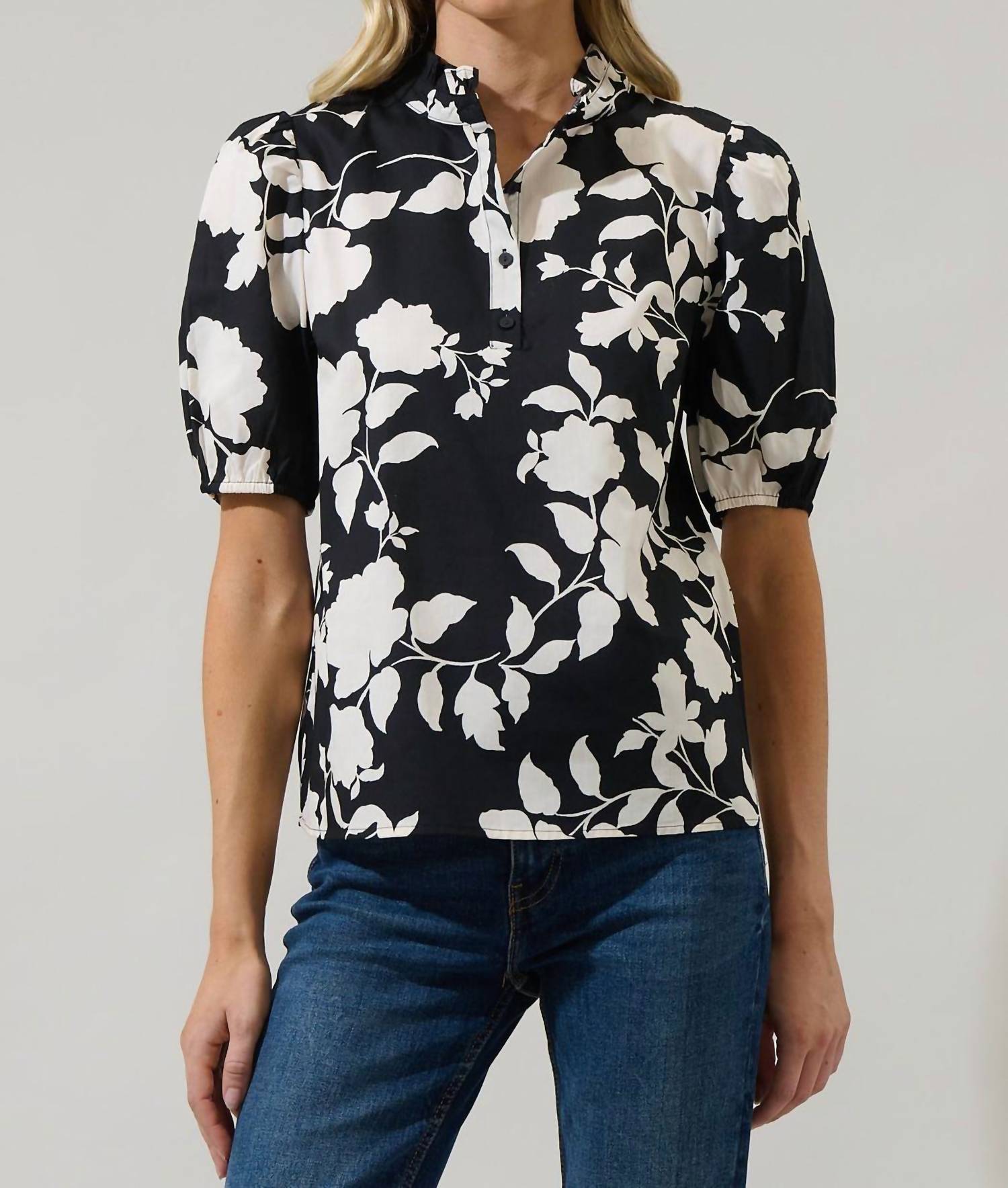 Sugarlips - Mableton Floral Blouse