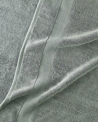 Under the Canopy Classic Organic Cotton 6-piece Bath Sheet Set in lichen - item - detail view