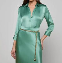 L'Agence - Dani Silk Blouse