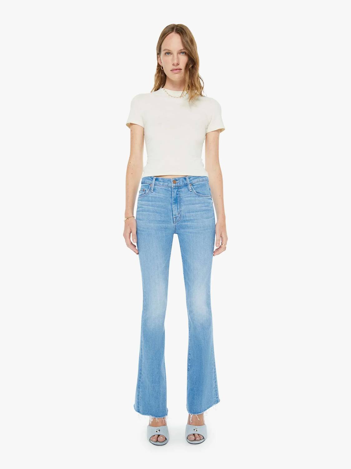 Mother - Weekender Fray Flare Jean