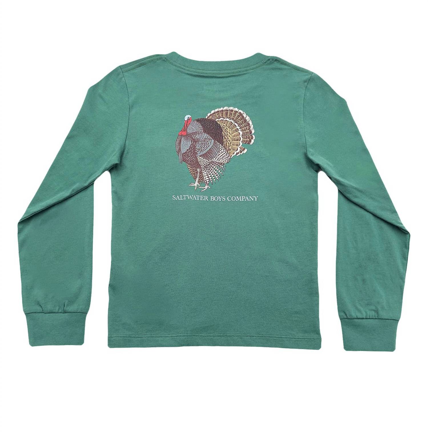 Saltwater Boys Co. - Boys Turkey Long Sleeve Graphic Tee