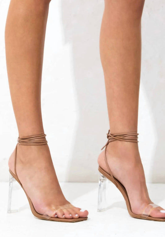 Billini - Women's Strapy Clear Heel