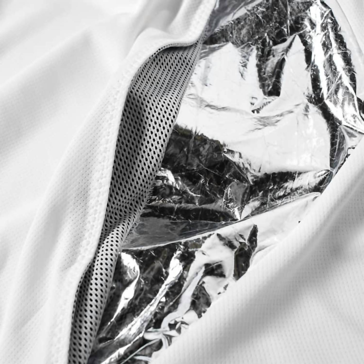 adidas Climachill Tee in white - men's t-shirt - alternate view