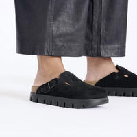 Birkenstock - Women's Boston Chunky Suede Leather Clog