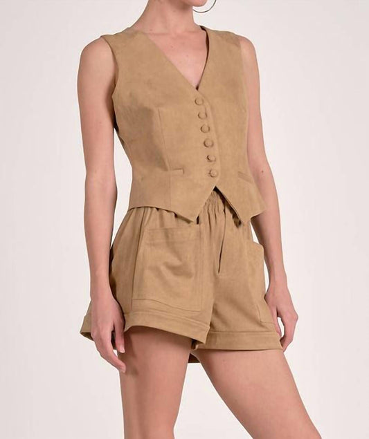 Elan - Button Down Vest