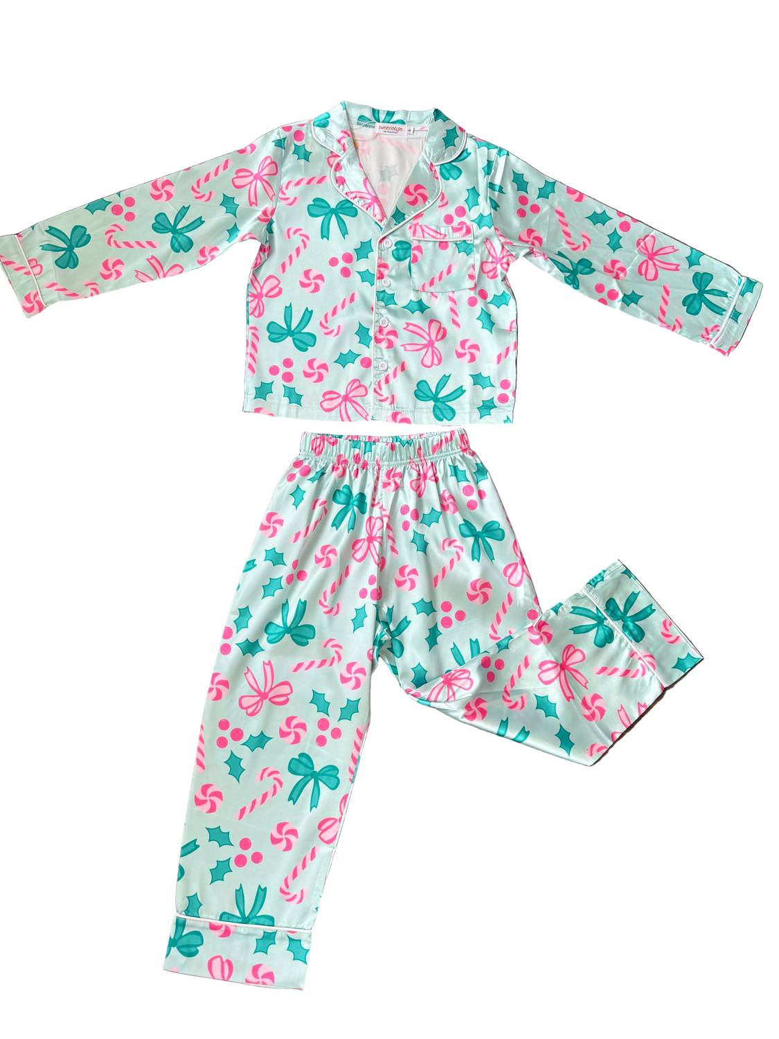 Tweenstyle - Girl's Holly Jolly Loungewear Set