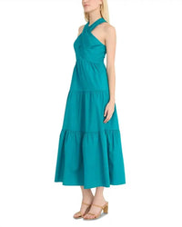 Donna Morgan - Halter Tiered Maxi Dress