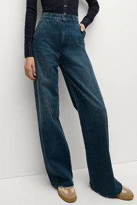 Veronica Beard - Taylor Slant-pocket Wide-leg Jean