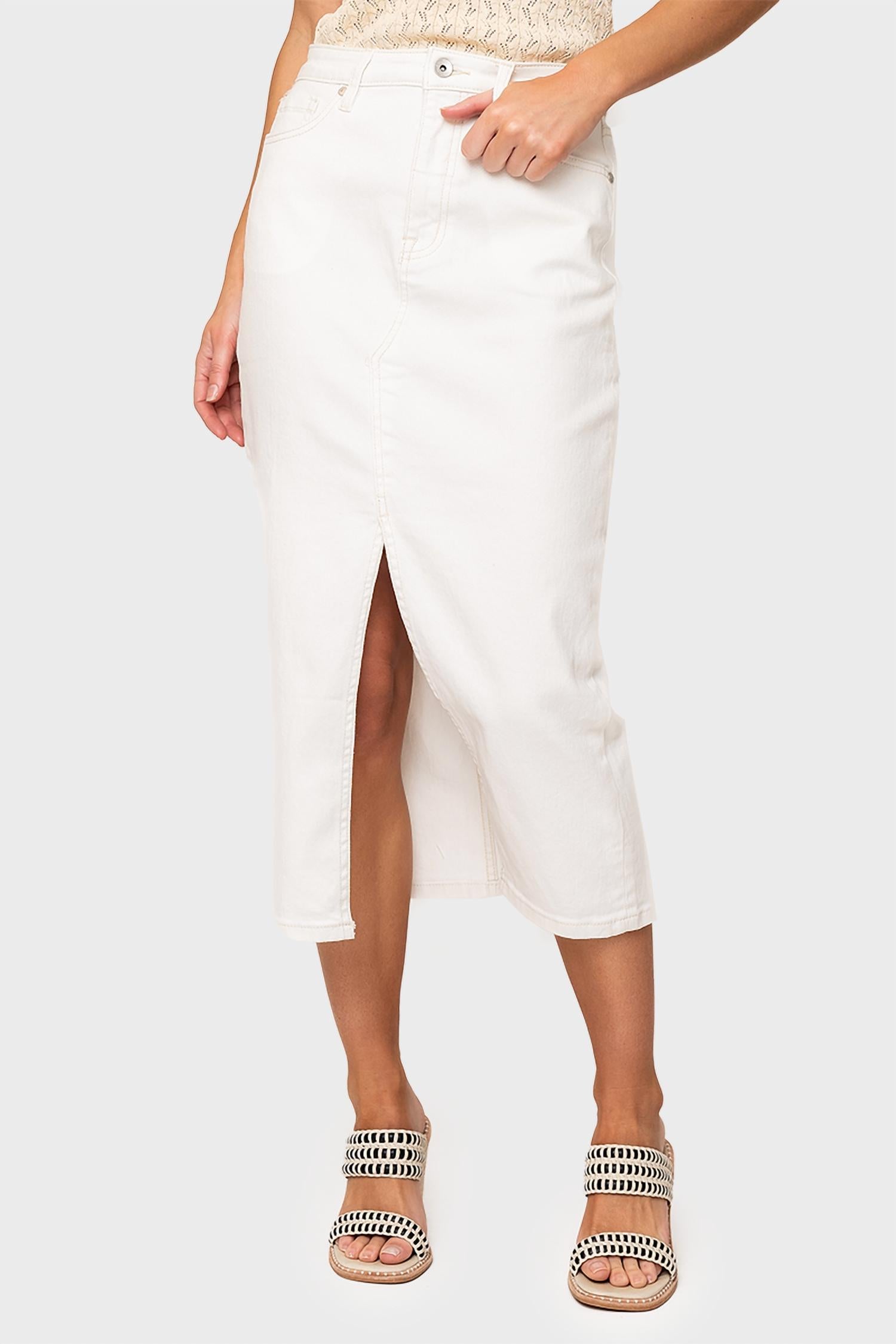 Sanctuary - Denim Midi Skirt