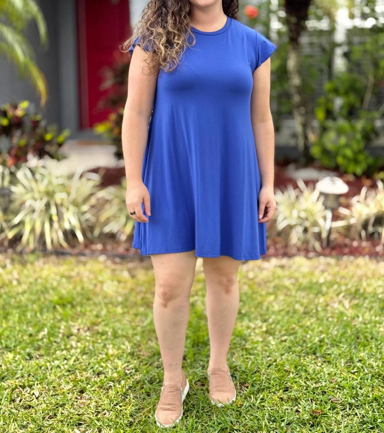 Coco + Carmen - Francis Flutter Sleeve Mini Dress