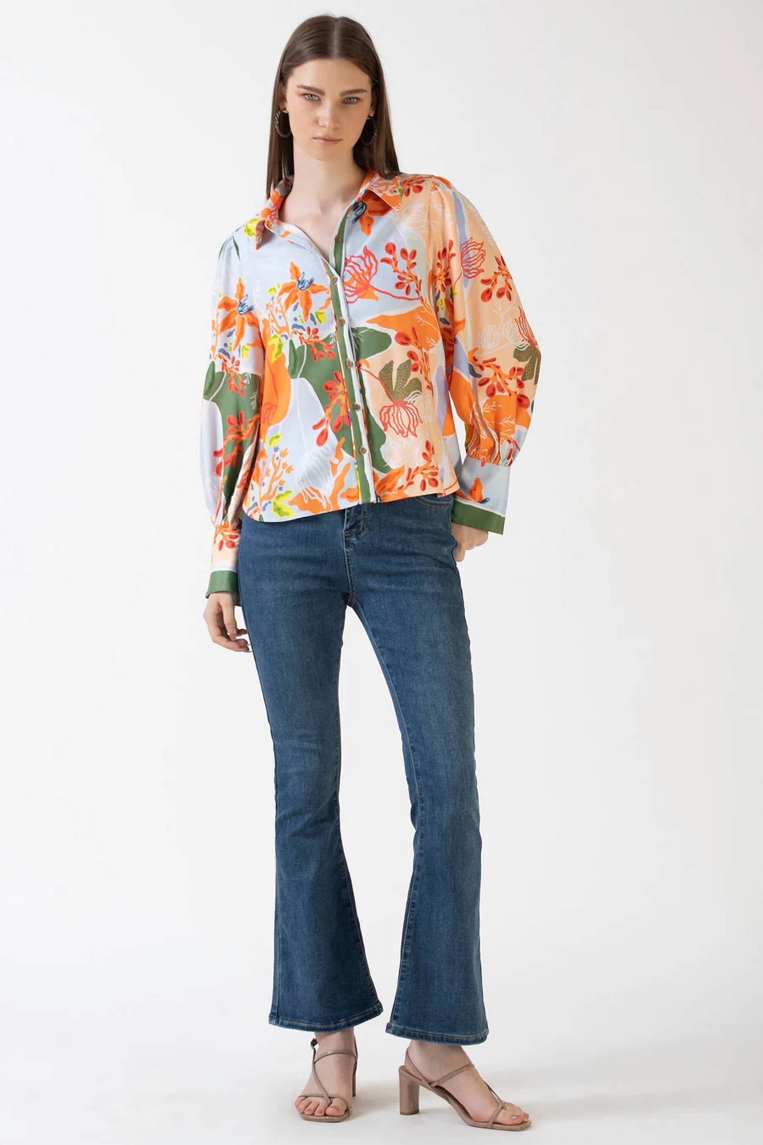 Celina Moon - Jana Button Up Blouse