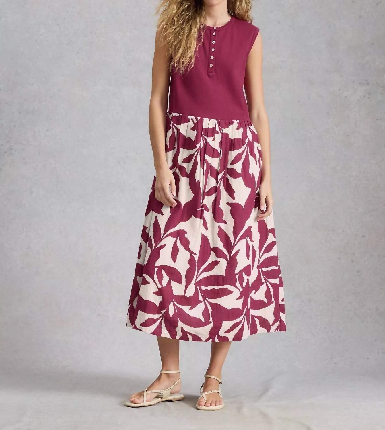 White Stuff - Shay Jersey Mix Dress