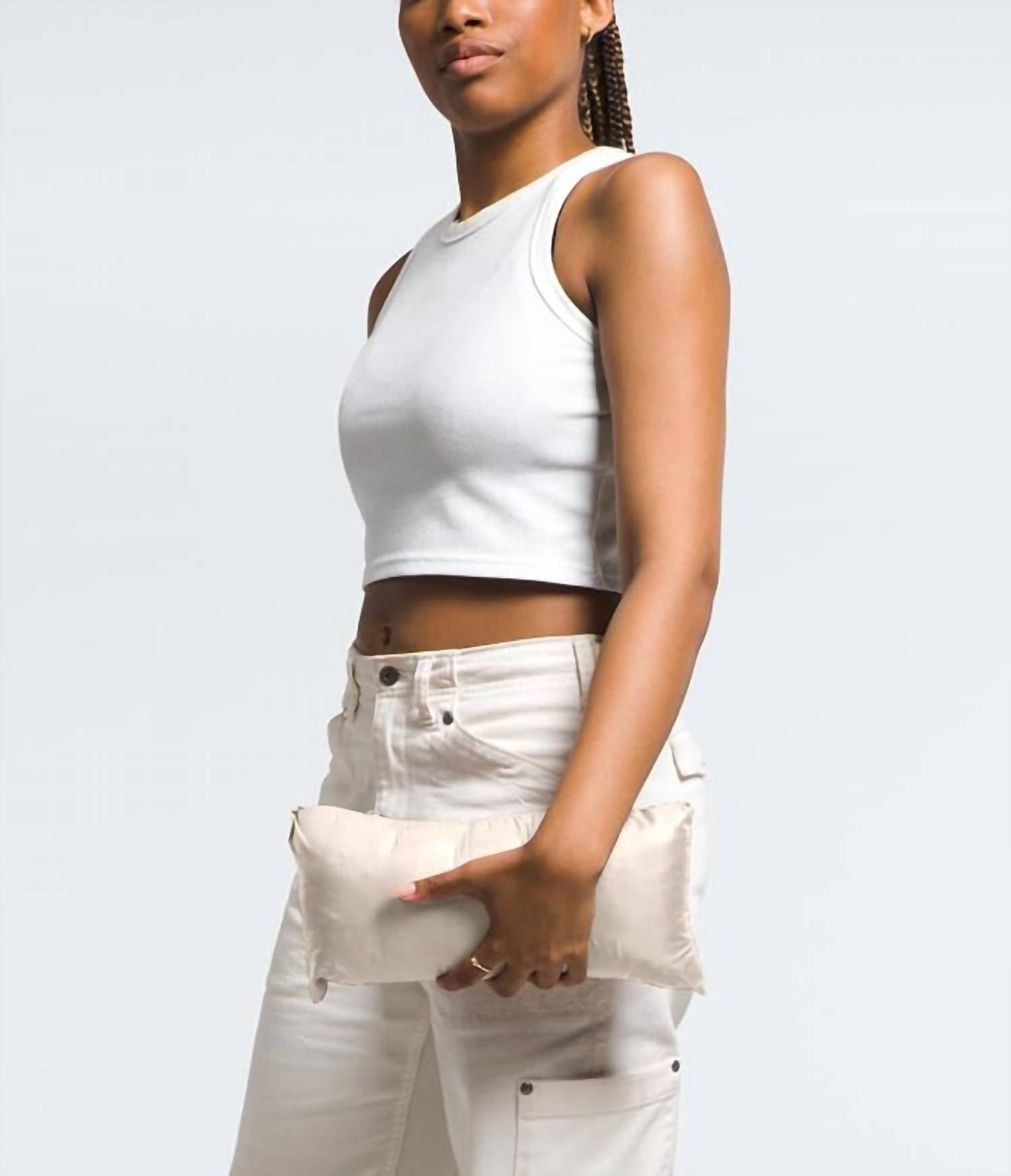 THE NORTH FACE ThermoBall Jacket in white dune - women's jacket - alternate view