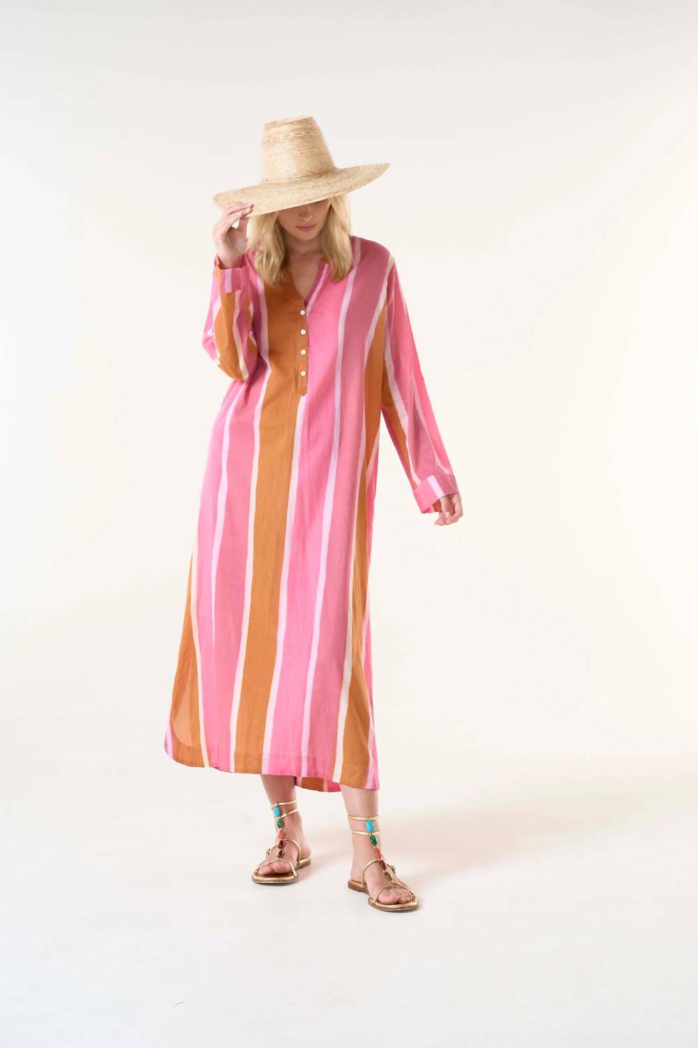 Oneseason - Morrocan Stripe Bazaar Dress