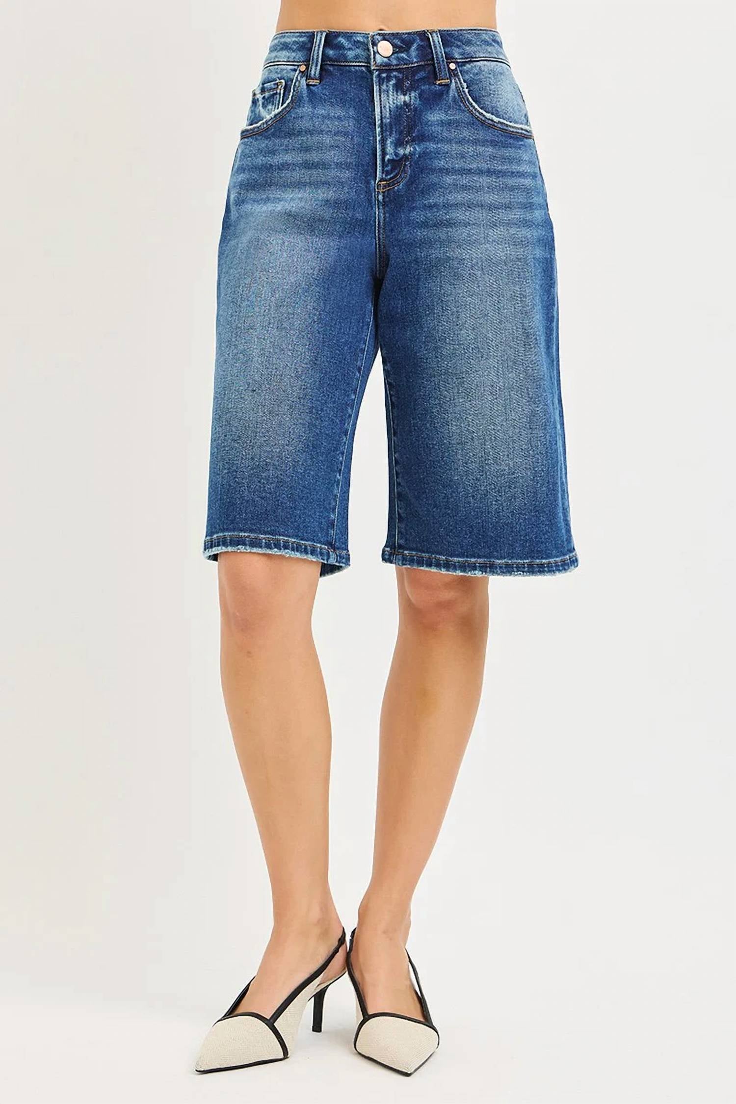 Risen - Slouchy Bermuda Shorts