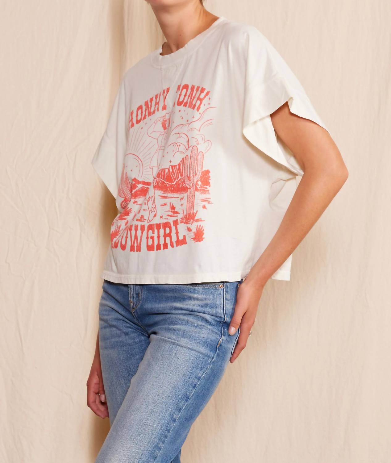 People Of Leisure - "Honky Cowgirl" Crew Neck T-shirt