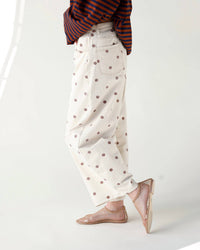 Peach Love - Connect The Dots Barrel Leg Jeans