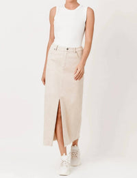 Mystree - Exposed Seaming Ribbed Tank Top