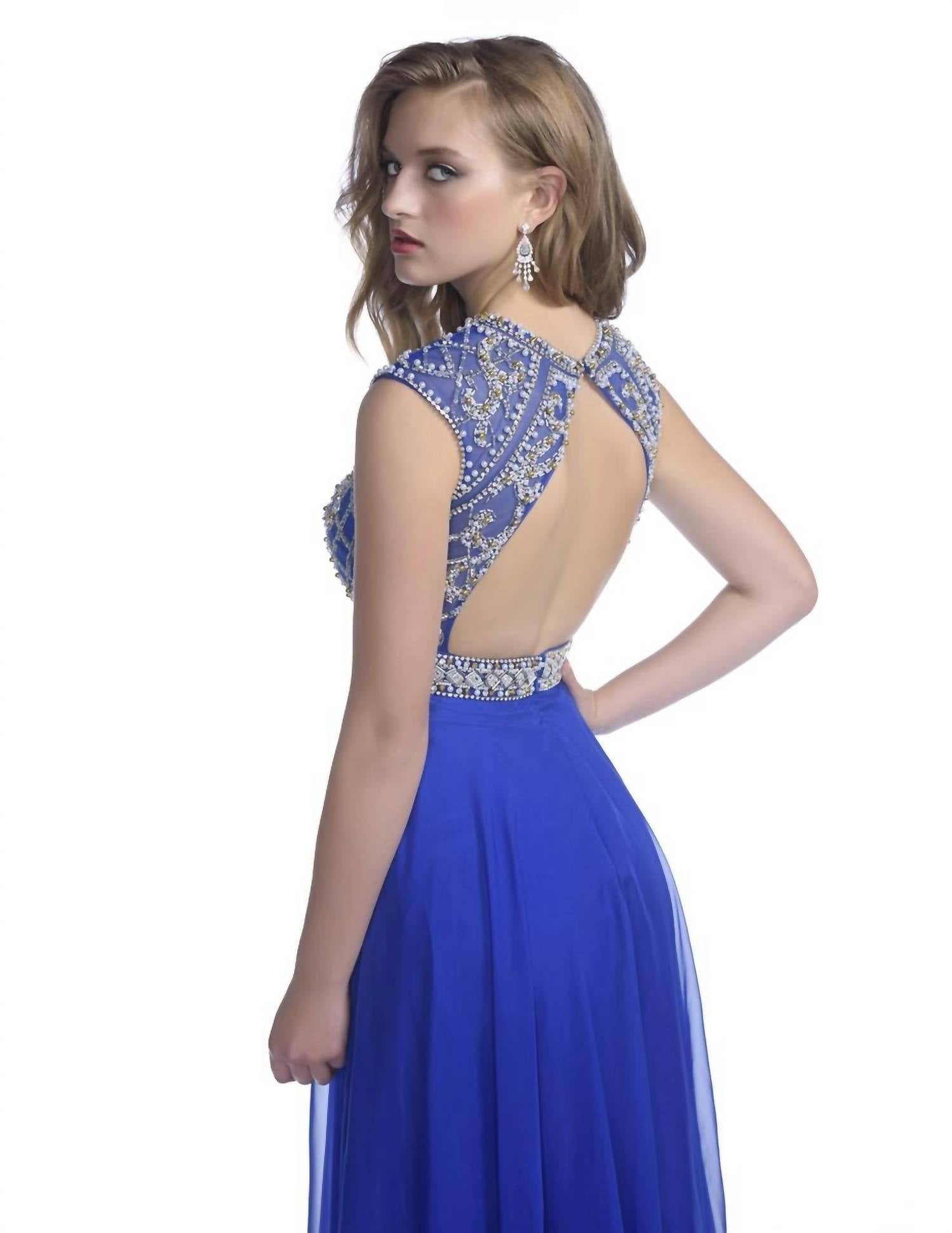 Karishma Creations - Scoopneck Sleeveless Maxi Sheath Dress