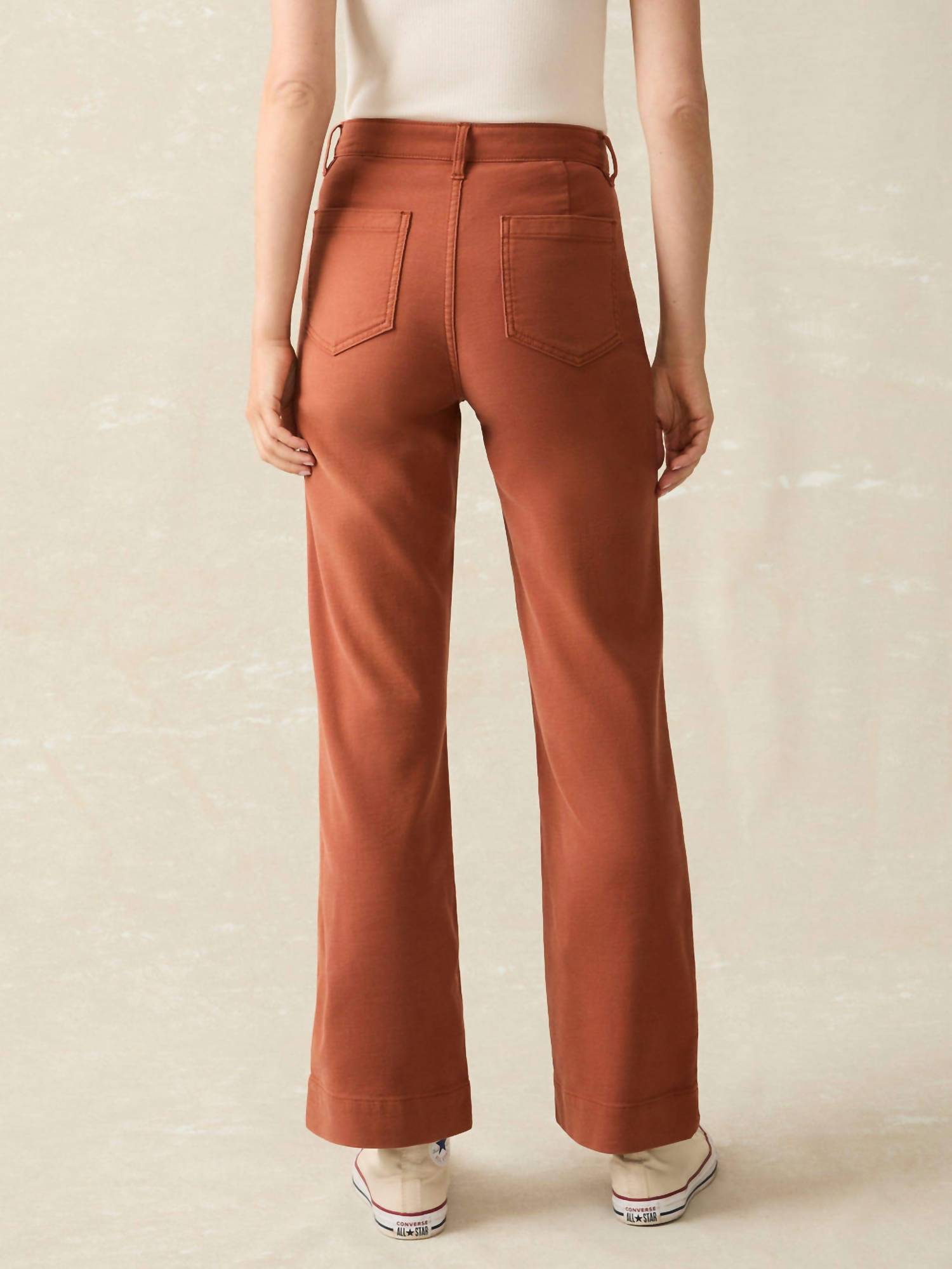 Faherty - Stretch Terry Patch Pocket Pant