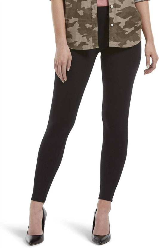 Women's Wide Waistband Blackout Cotton Legging