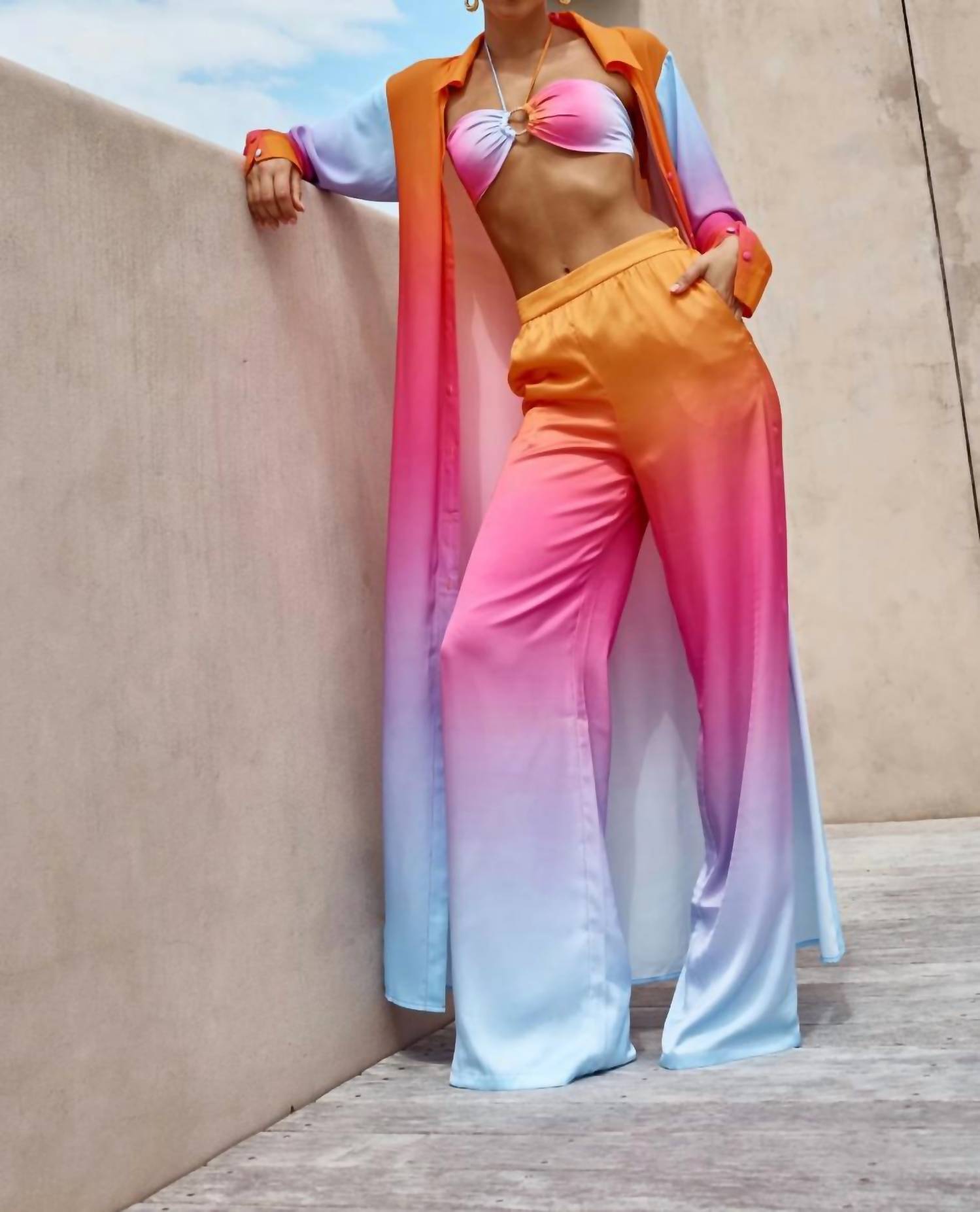 Lisa Marie Fernandez - Hope And Harmony Maxi Duster Coverup Coat