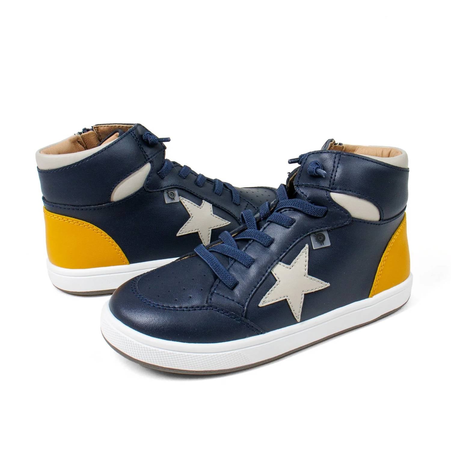 Oldsoles - Boys Star Tracker High-top Lace-up Casual Shoes