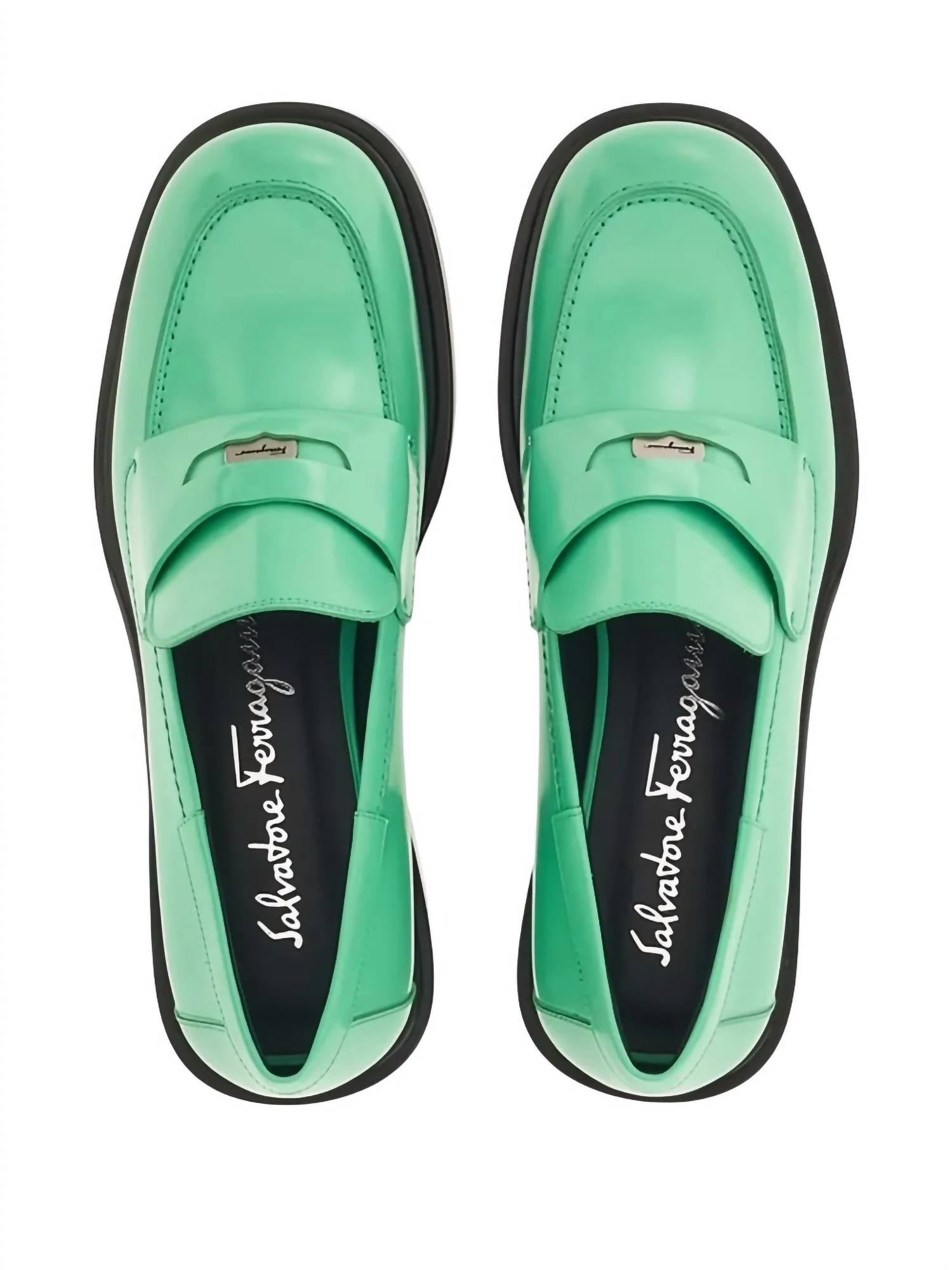 Salvatore Ferragamo - Women's Peny Strap Leather Loafers
