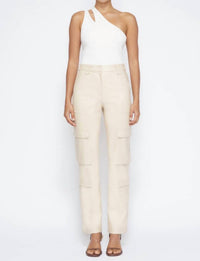 Jenni Ribbed One Shoulder Top