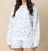 Vintage Havana - Floral Ditsy Print Sweatshirt