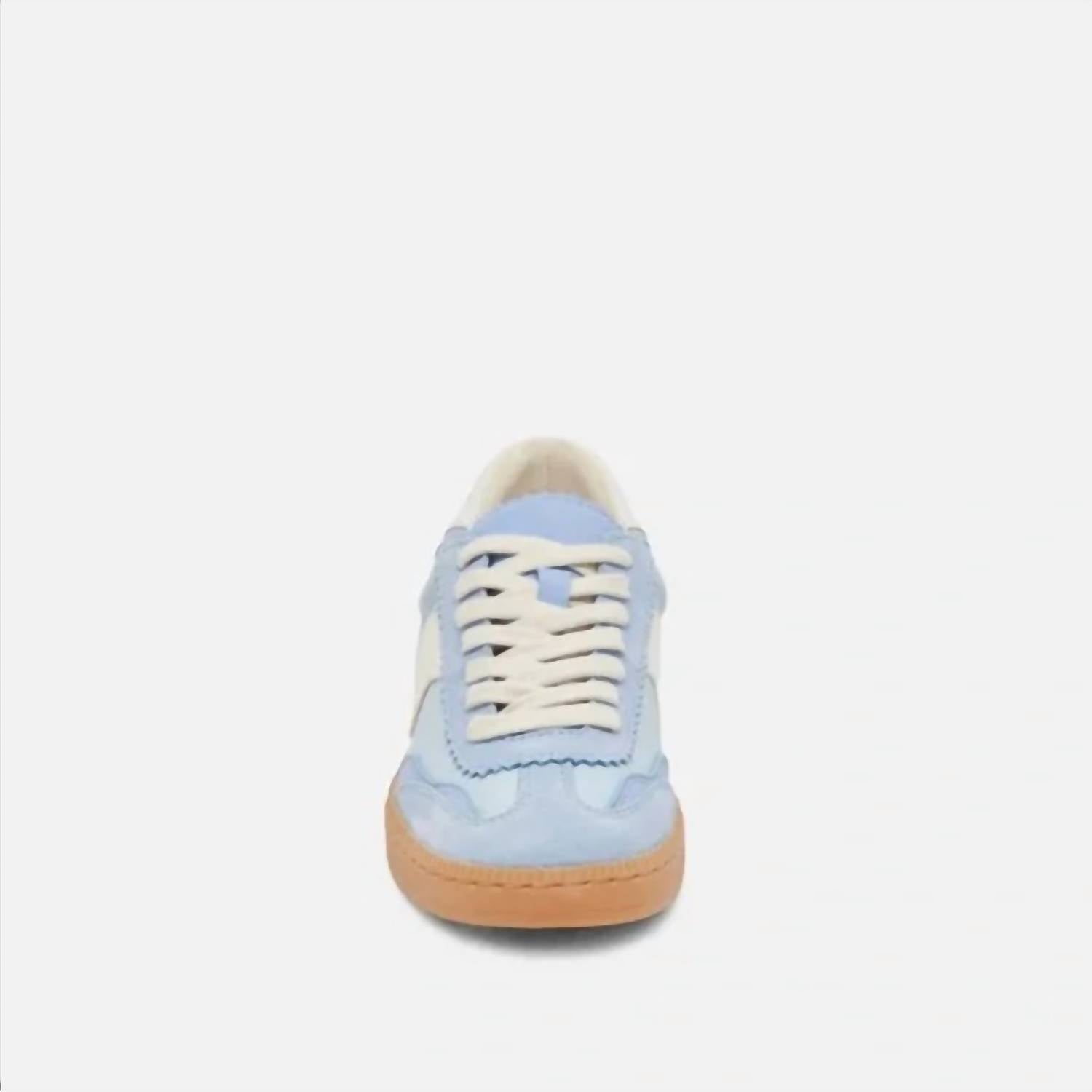 Dolce Vita Women's Notice Sneakers in blue suede - women's sneaker - alternate view