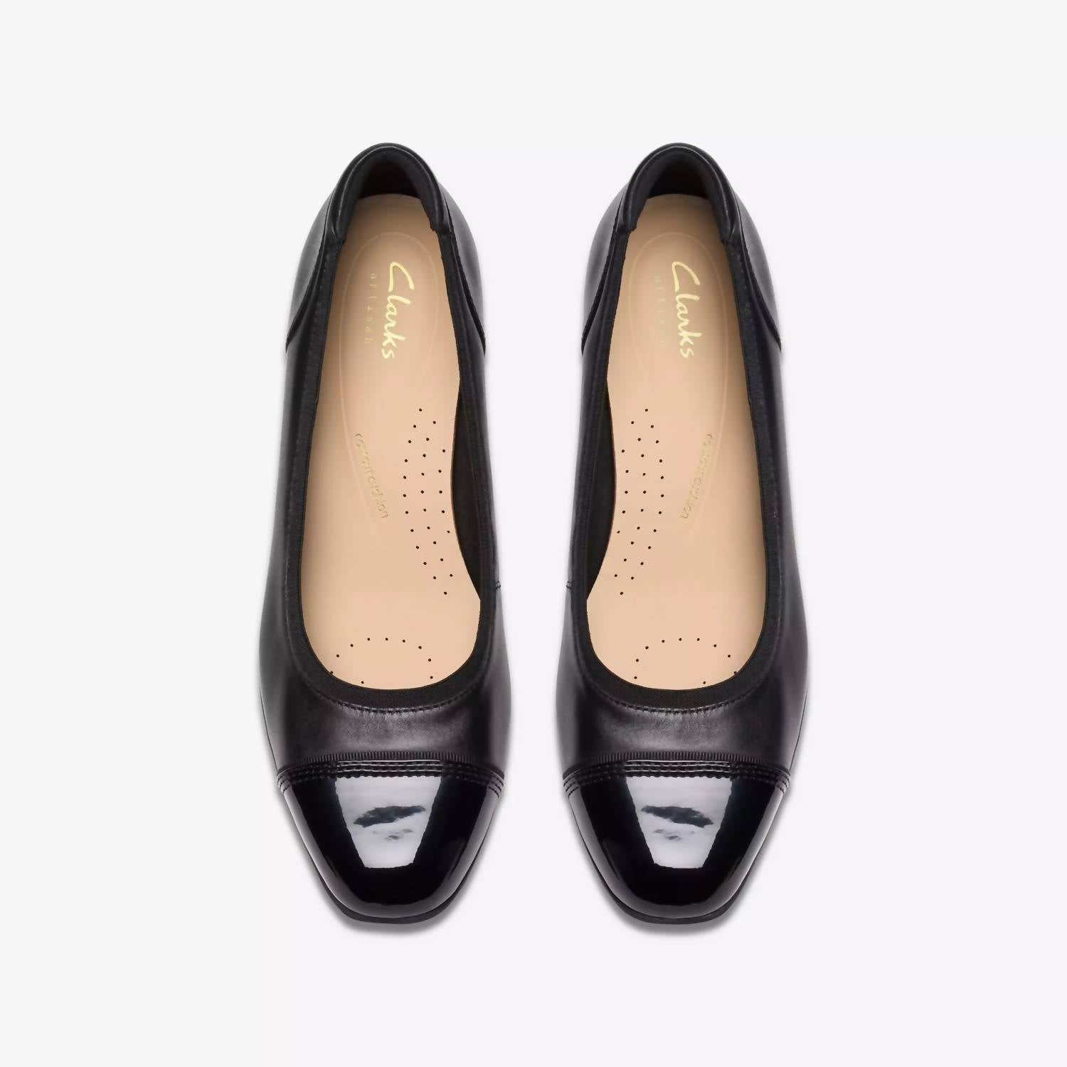 Clarks Women's Krystine May Shoe in black - women's flats - view 4
