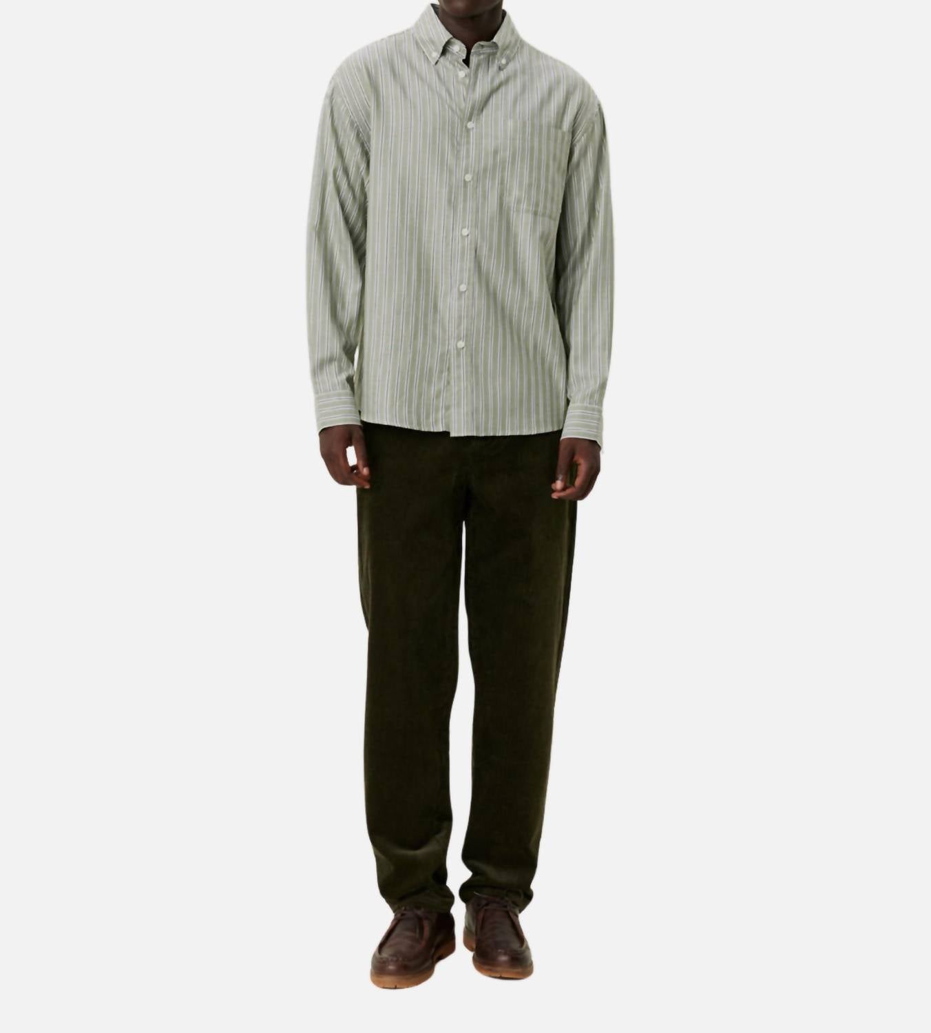Les Deux - Kolton Herringbone Poplin Shirt