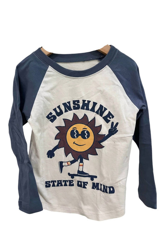 Tiny Whales - Kid's Sunshine Raglan Tee