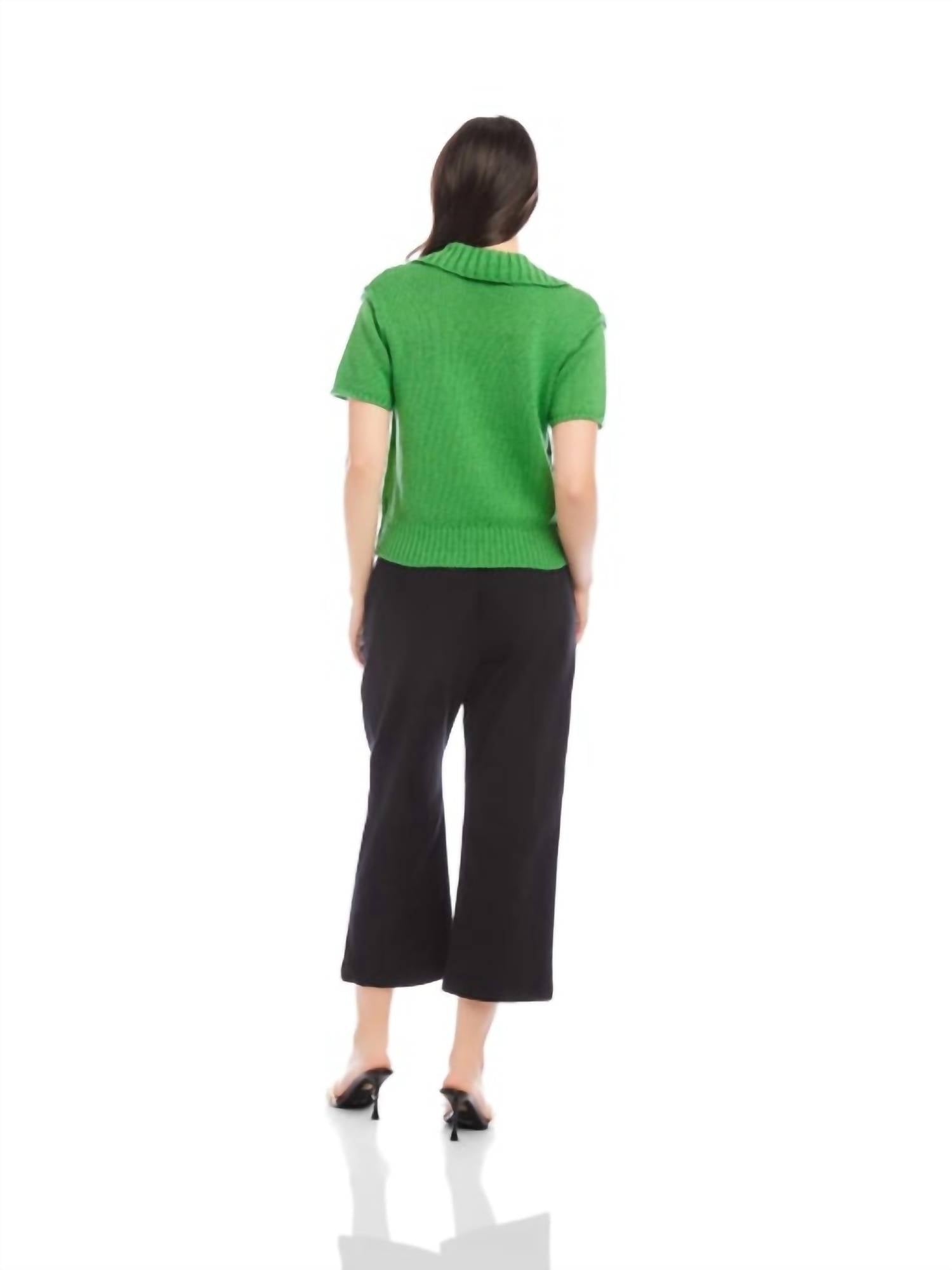 Fifteen Twenty - Evie Knit Polo Top