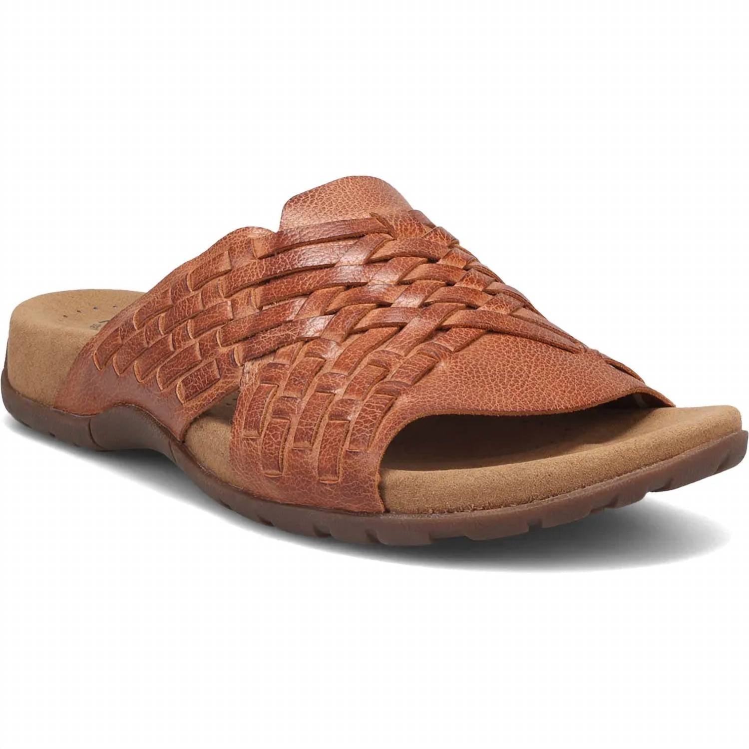 Taos - WOMEN'S GURU WOVEN LEATHER SANDAL