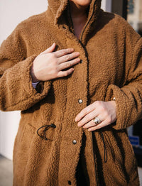 Rd Style - Mila Long Sherpa Jacket