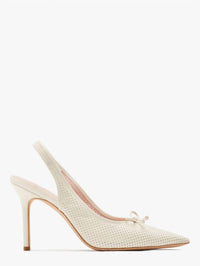 Kate Spade Women's Veronica High Heel Slingback Pumps in parchment - women's heels