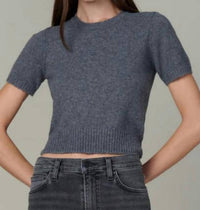 Joe'S Jeans - Steph Shrunken Short Sleeve Sweater