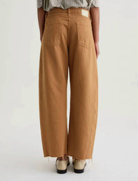 Ag Jeans - Hattie Raw Hem High Waist Crop Barrel Jeans